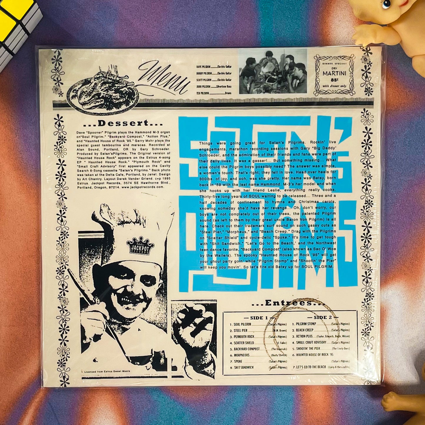 SATAN’S PILGRIMS - SOUL PILGRIM (BLUE)