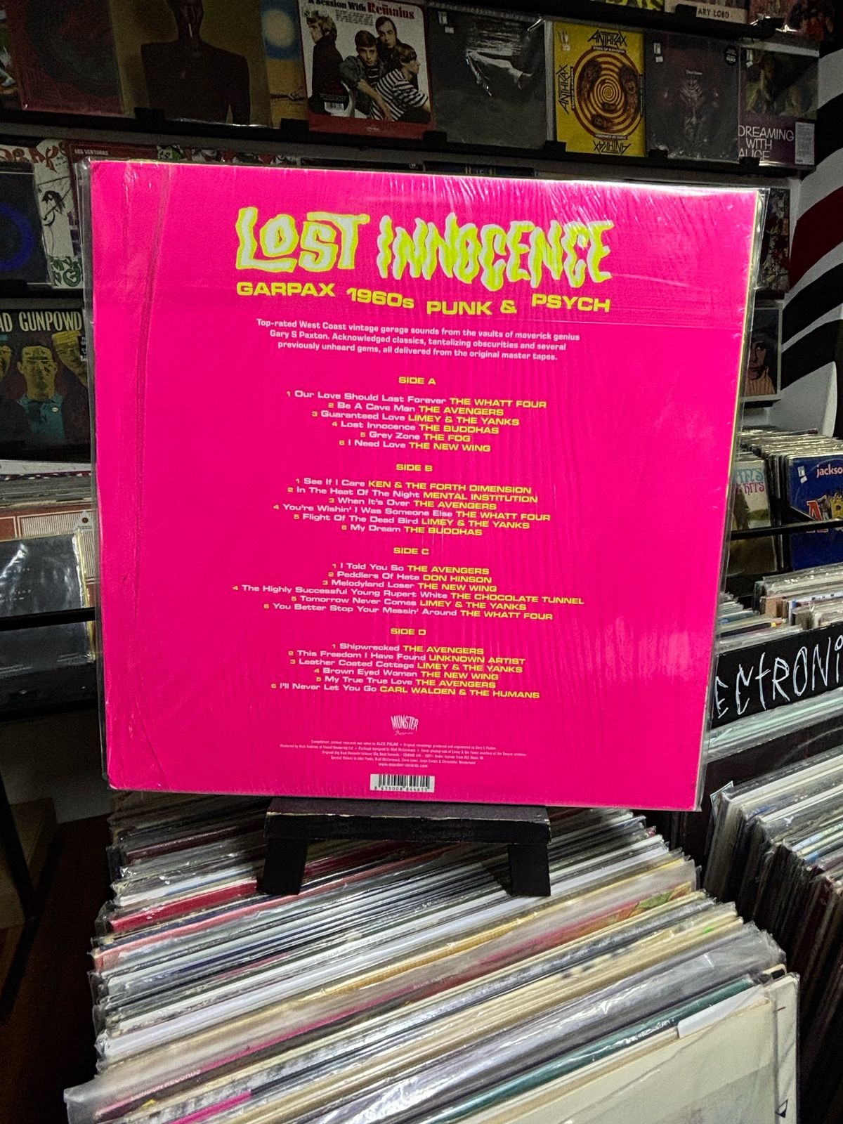 LOST INNOCENDE - GARPAX 1960s, PUNK & PSYCH