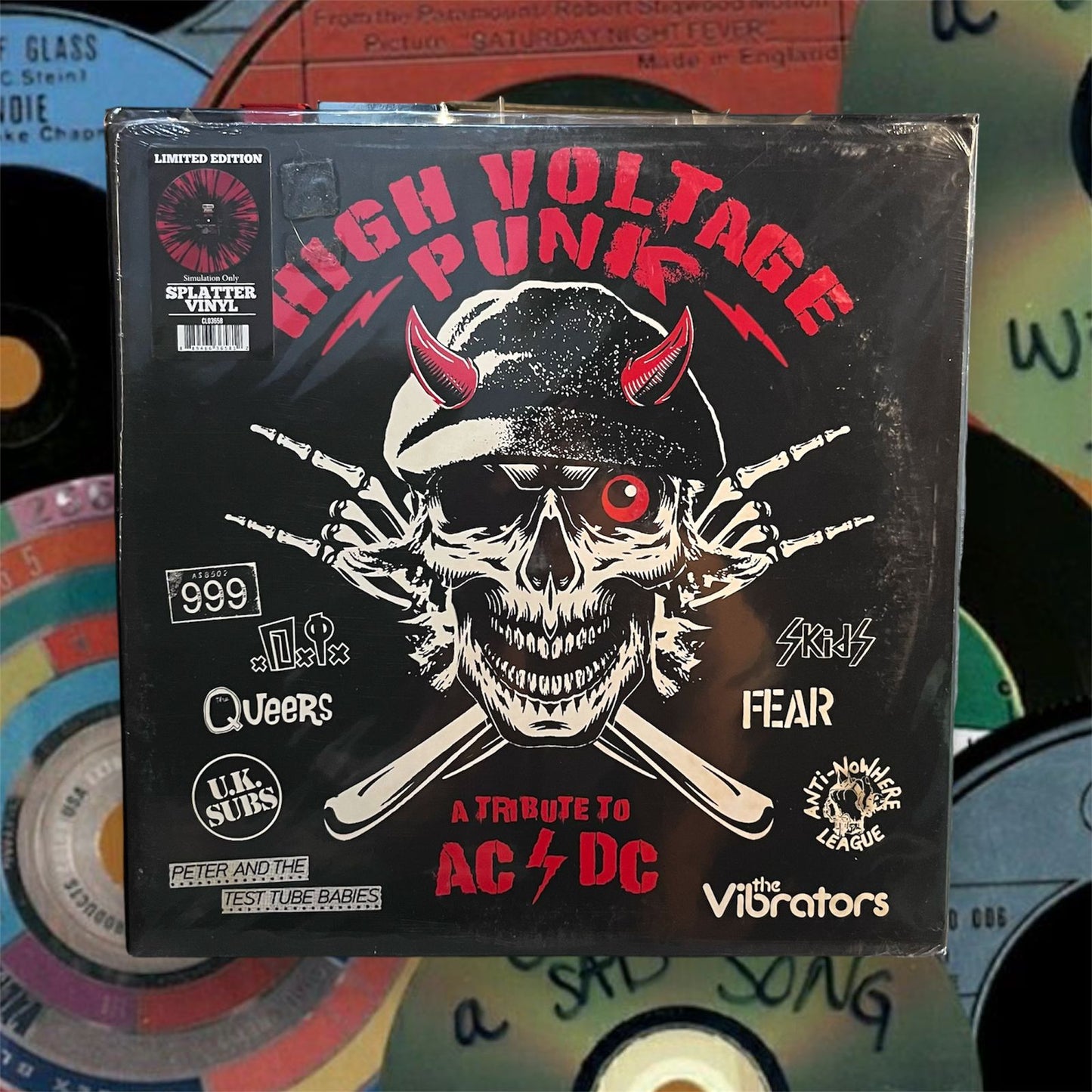 VARIOS - HIGH VOLTAGE PUNK - TRIBUTE TO AC/ DC