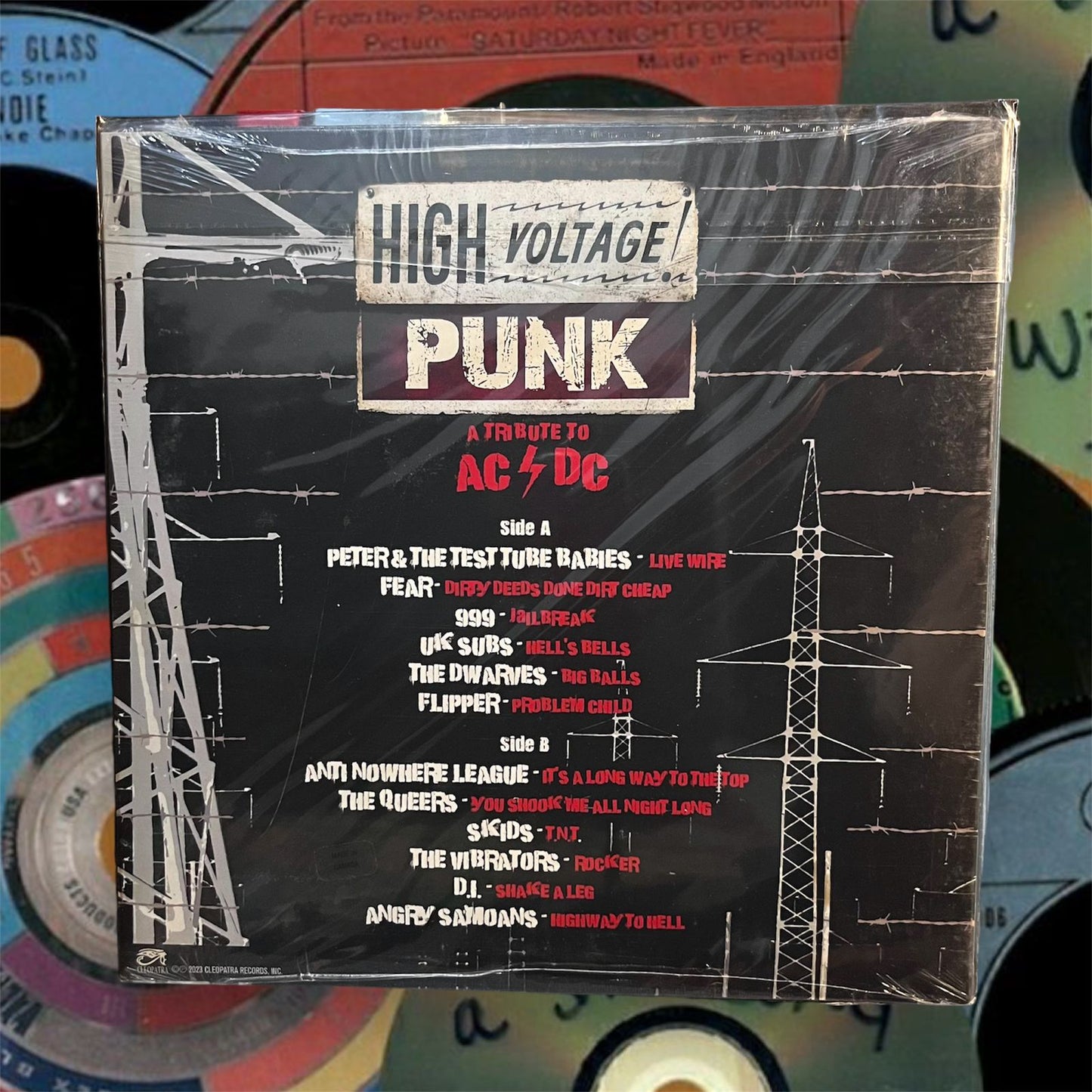 VARIOS - HIGH VOLTAGE PUNK - TRIBUTE TO AC/ DC