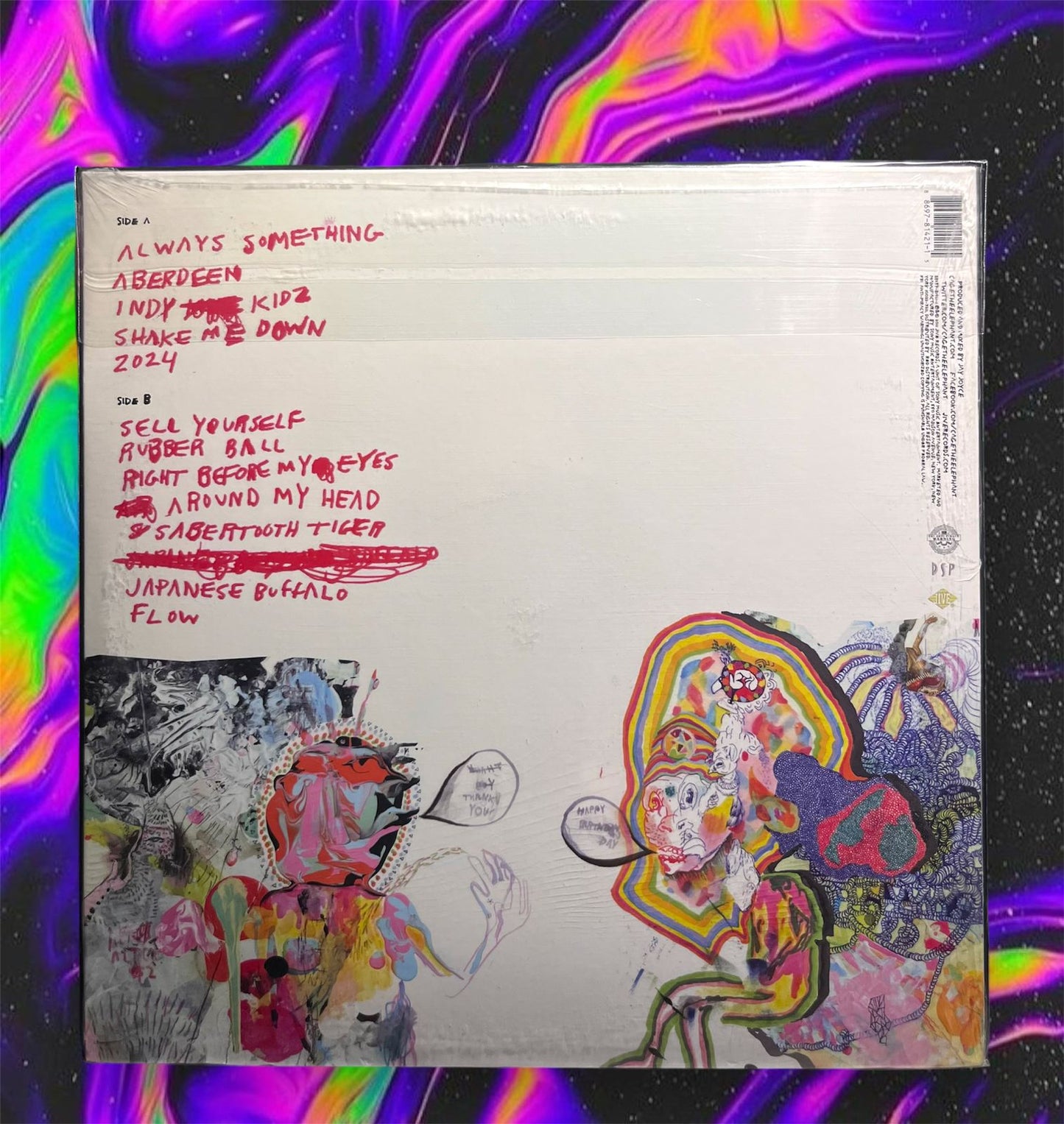 CAGE THE ELEPHANT - THANK YOU HAPPY BIRTHDAY