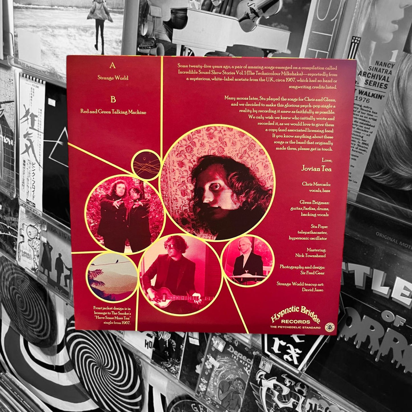 JOVIAN TEA - STRANGE WORLD/ RED AND GREEN TALKING MACHINE