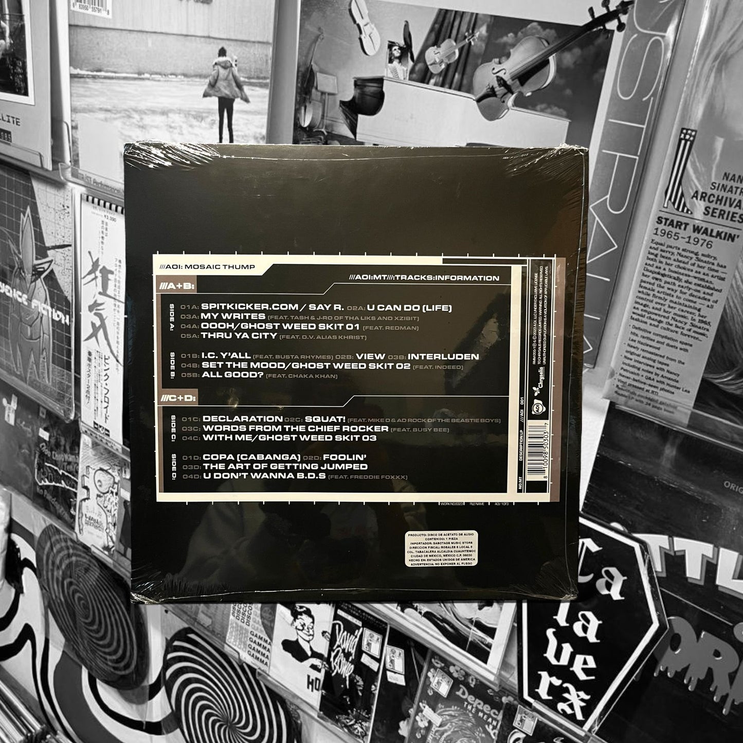 DE LA SOUL - ART OFFICIAL INTELLIGENCE: MOSAIC THUMP
