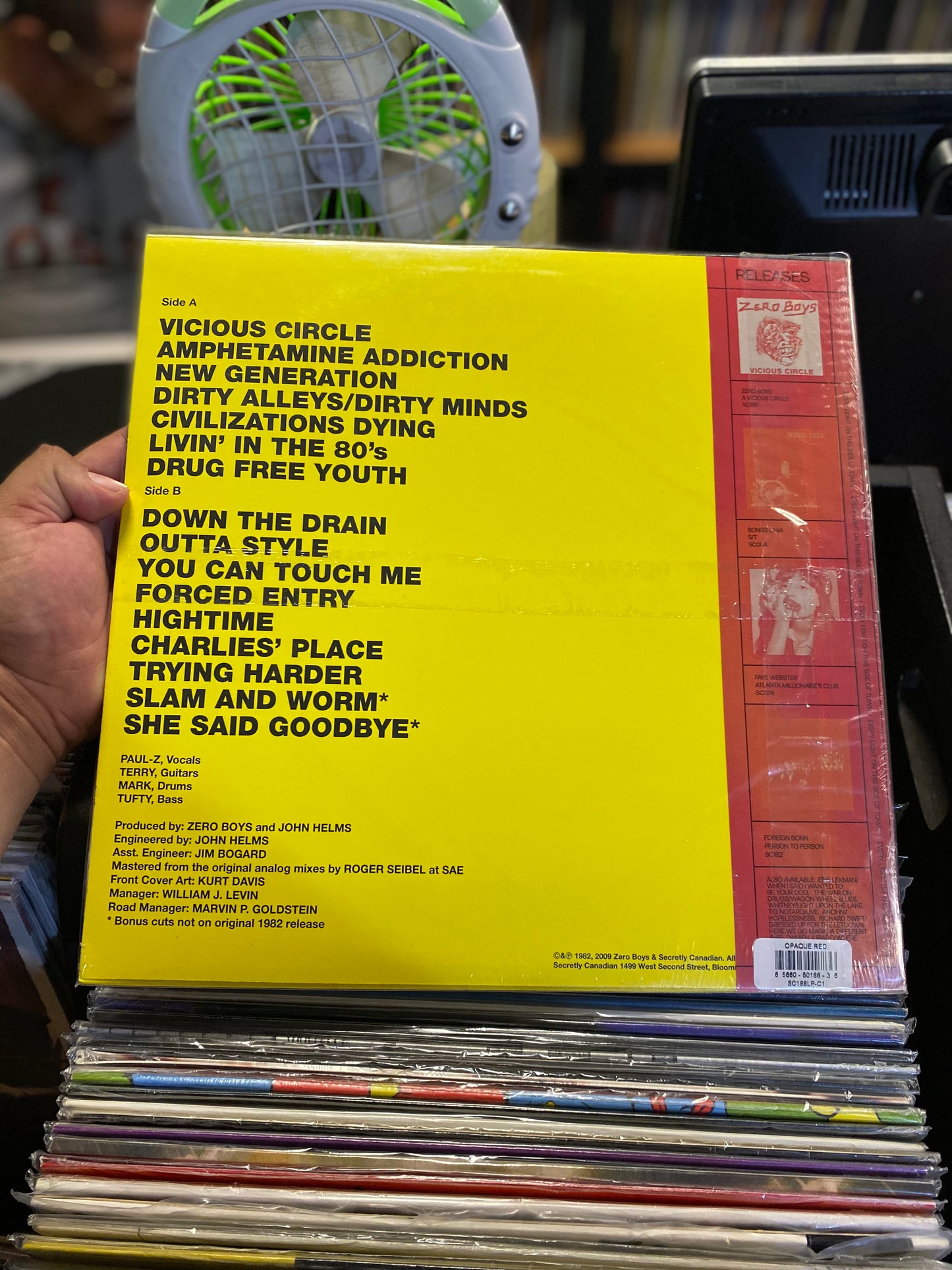 Zero Boys - Vicious Circle (red)