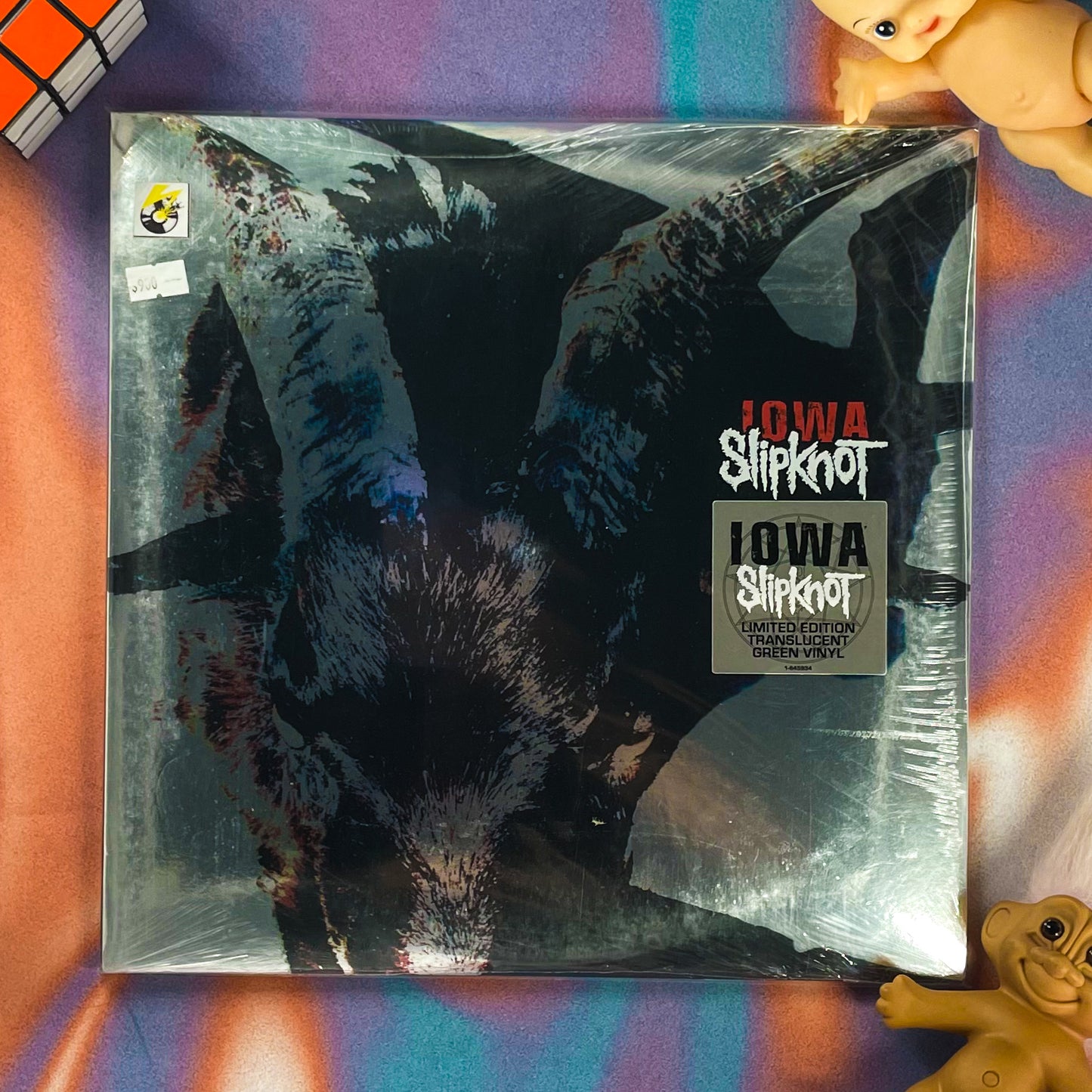 SLIPKNOT - IOWA (TRASLUCENT GREEN VINYL)