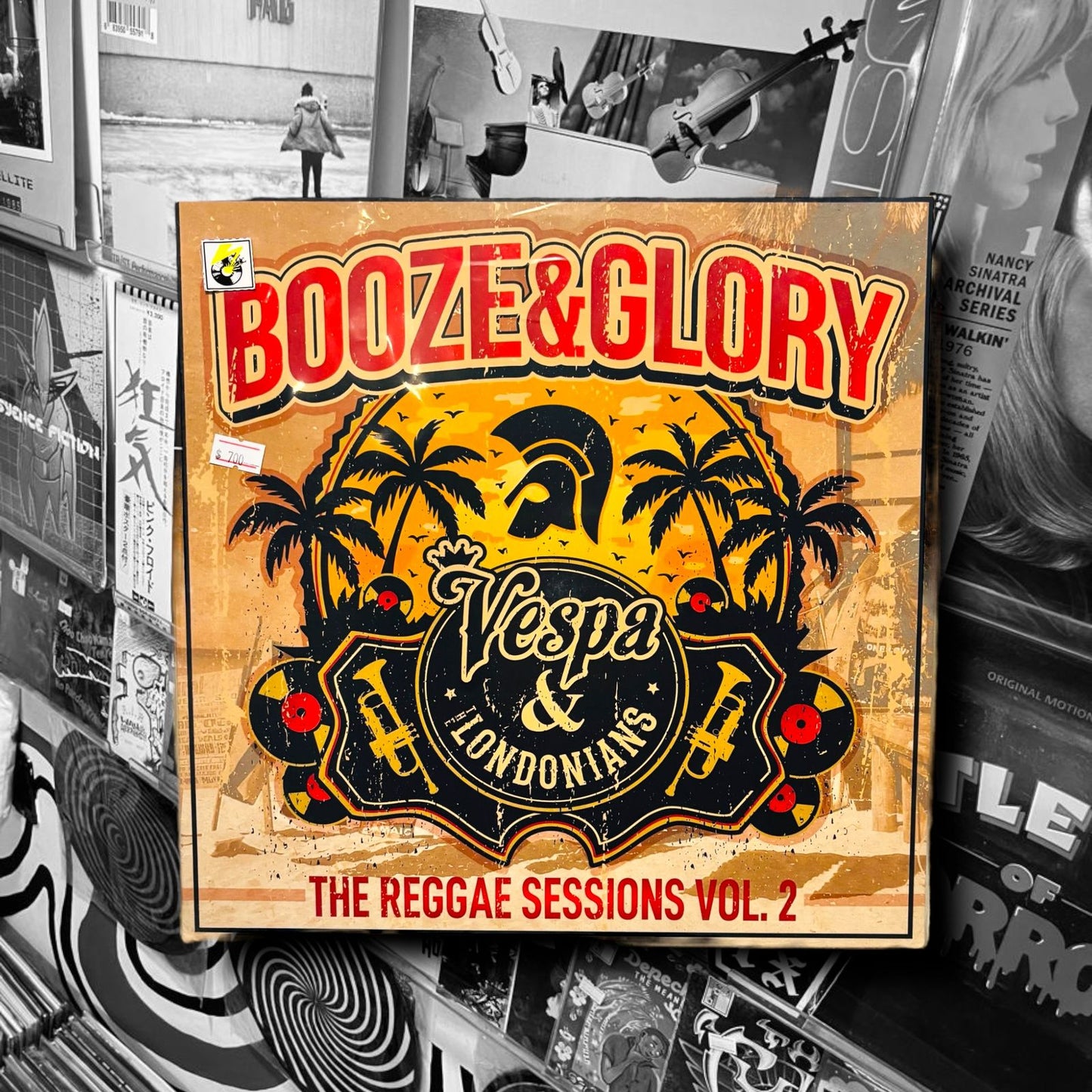 BOOZE & GLORY - VESPA & THE LONDONIANS/ THE REGGAE SESSIONS VOL. 2