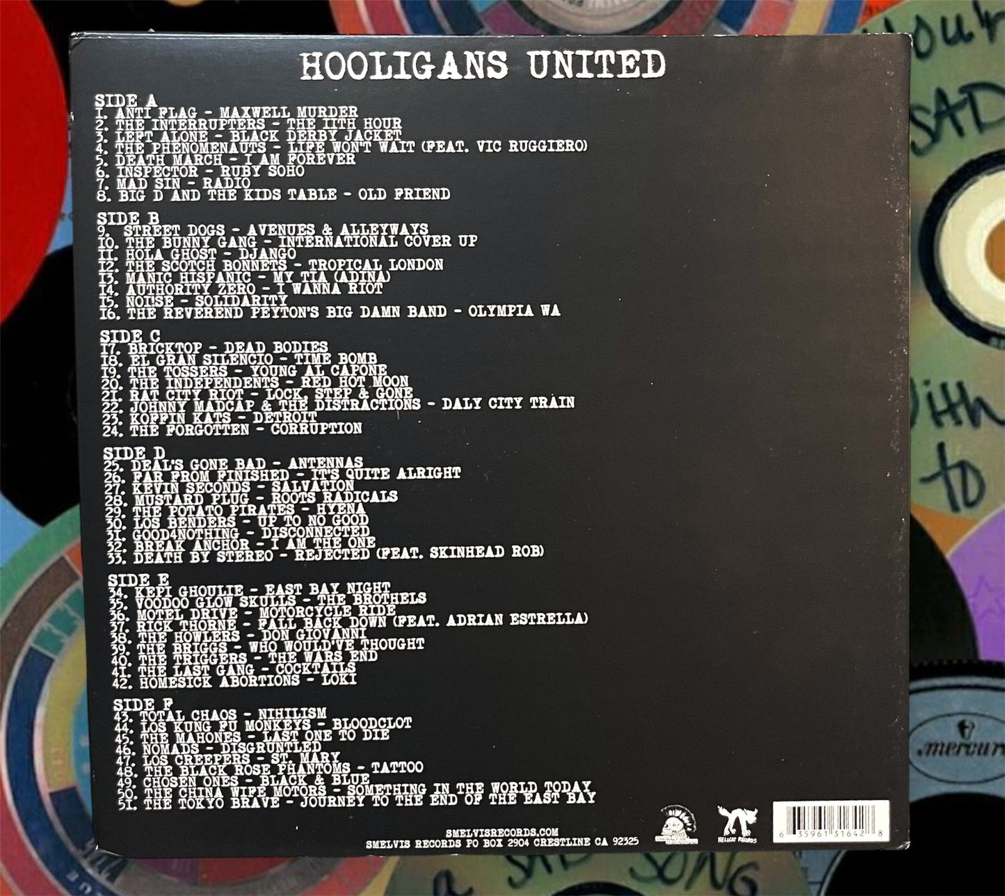 VARIOS - A TRIBUTE TO RANCID: HOOLIGANS UNITED