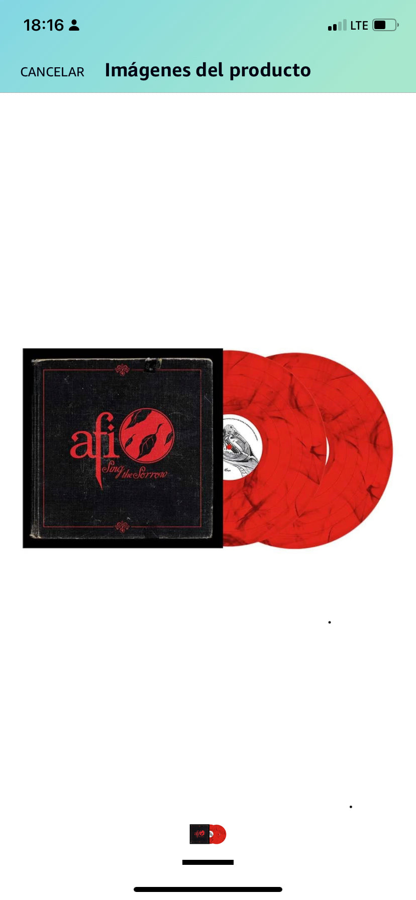 AFI - SING THE SORROW (RED BLACK)