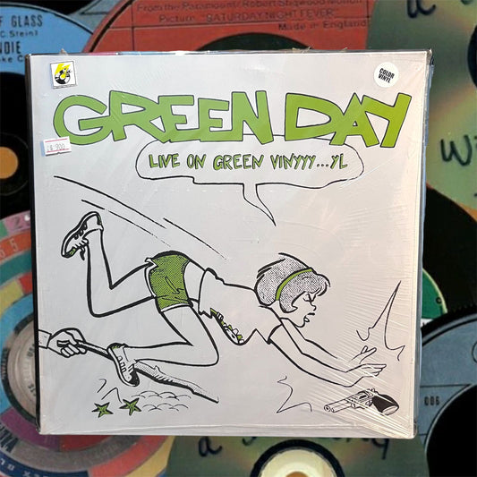 GREEN DAY - LIVE ON GREEN VINYYY...YL