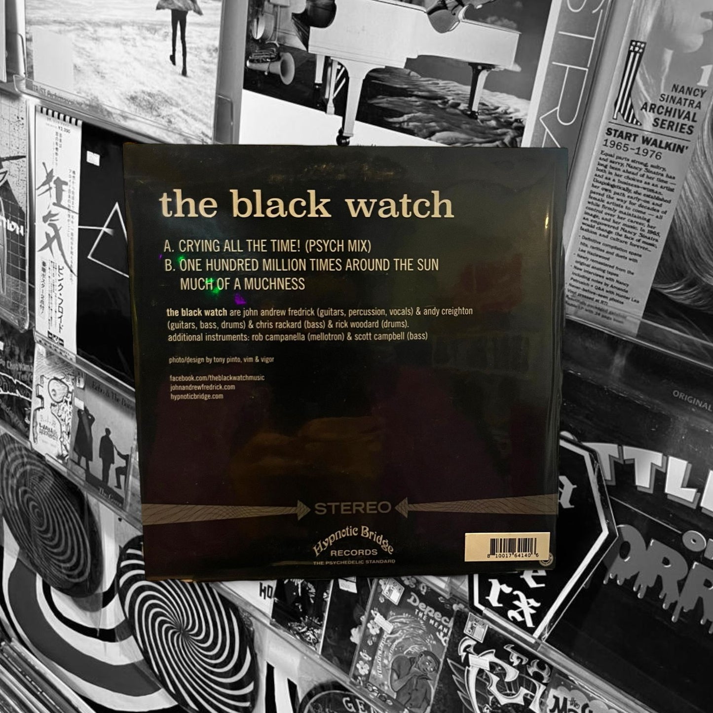 THE BLACK WATCH - CRYNG ALL TIME!/ONE HUNDRED MILLON TIMES AROUND THE SUN MUCH OF A MUCHNESS