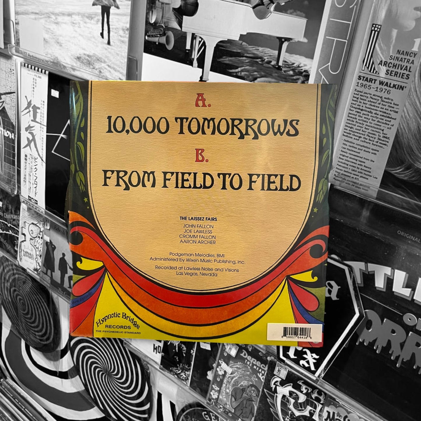 THE LAISSEZ FAIRS - 10,000 TOMORROWS/FROM FIELD TO FIELD