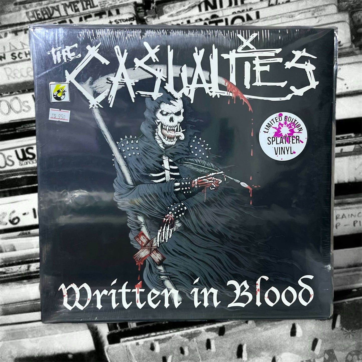 THE CASUALTIES - WRITTEN IN BLOOD